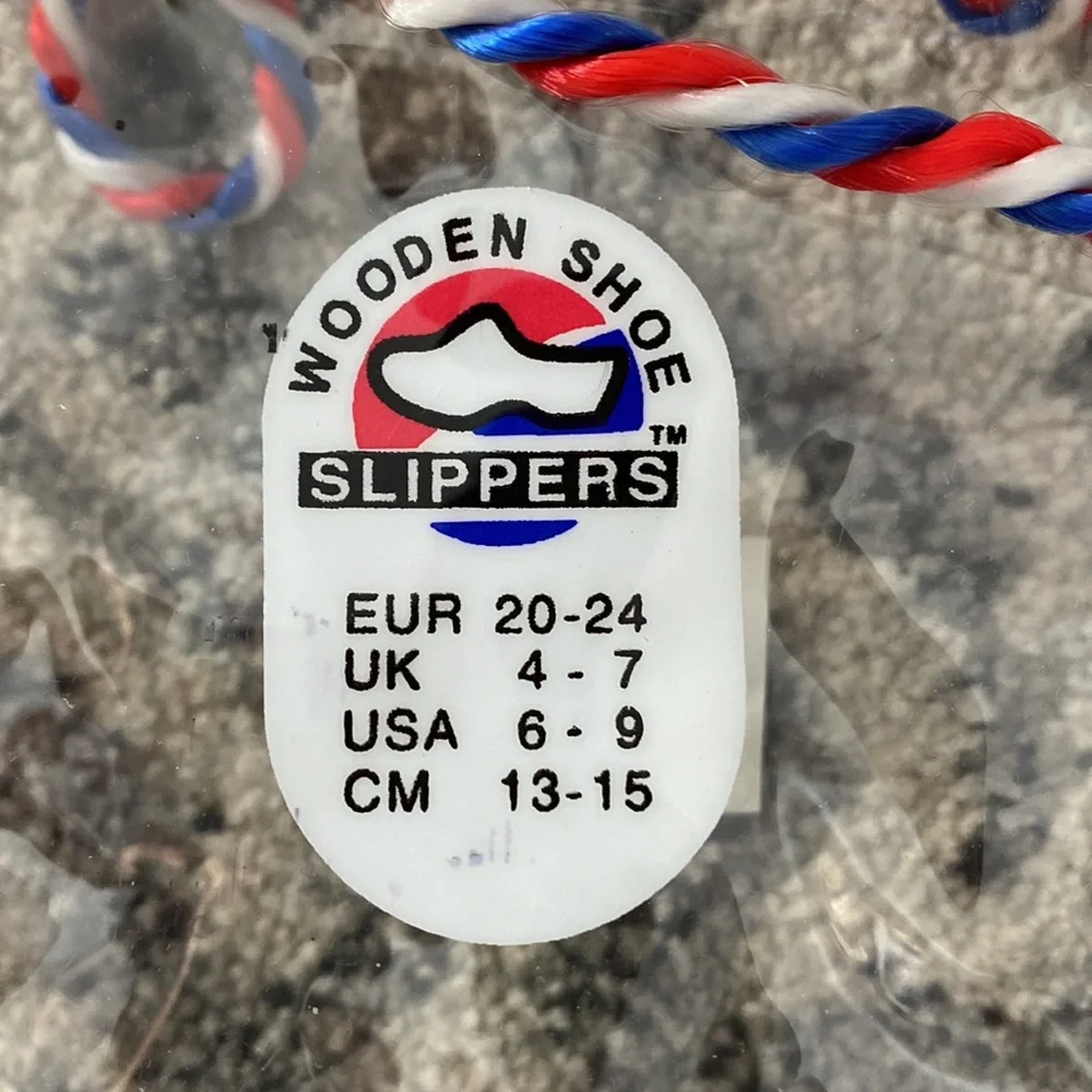 wooden shoe brand new
